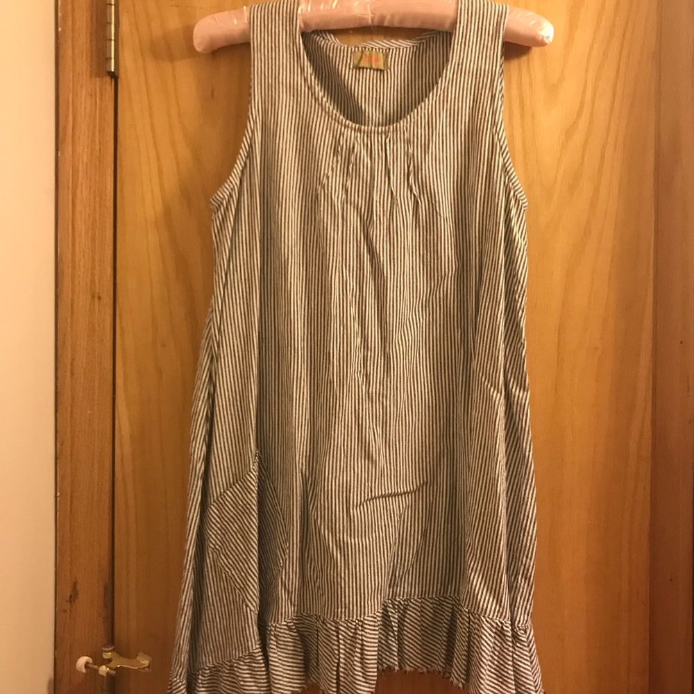 Asymmetrical tunic